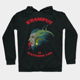 Krampus is watching you Hoodie